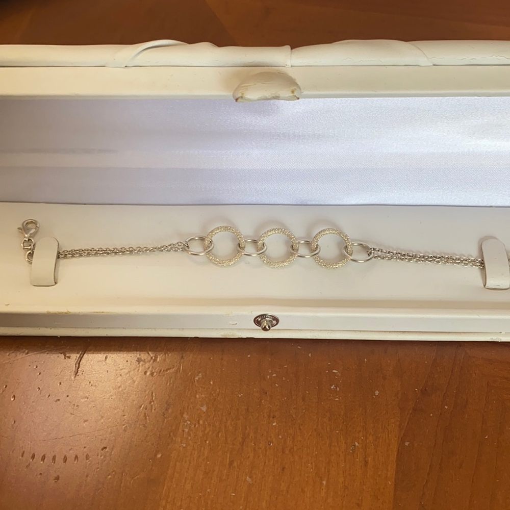 Solid Sterling silver bracelet - Picture 2 of 10